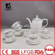 P &amp; T Porzellan Fabrik, 15pcs Kaffee-Set, England Stil High Tea Set